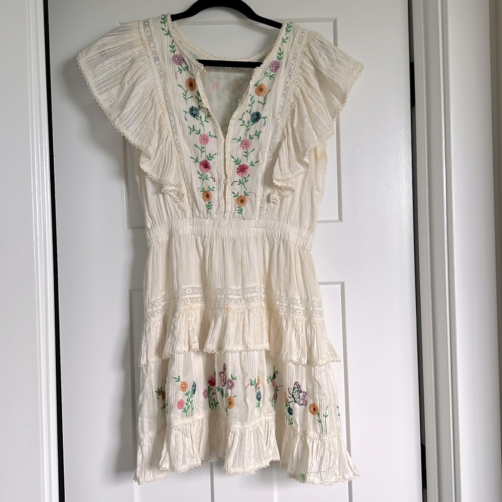 LoveShackFancy Romy Dress Medium